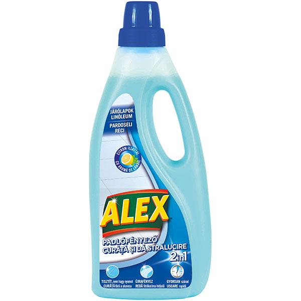 Alex detergent pentru pardoseli laminate curață și lustruiește 750ml Alex detergent pentru pardoseli laminate curață și lustruiește 750ml