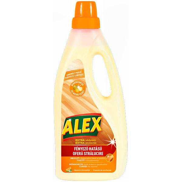 Alex detergent pentru pardoseli laminate curață și lustruiește 750ml Alex detergent pentru pardoseli laminate curață și lustruiește 750ml